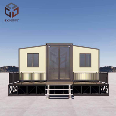 Easy And Fast Installation 20FT Premade Houses with Steel Structure and PVC Sliding Window