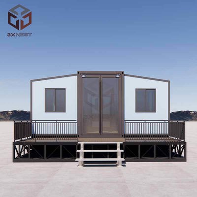 Grade 8 Earthquake Resistance 20FT Premade Houses with Broken Bridge Aluminum Window