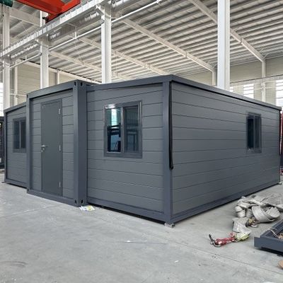 Collapsible Container House with Roof Green Building Materials and Natural Ventilation Systems