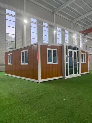 Casa plegable prefabricada personalizable de acero para contenedores de 20 pies/40 pies